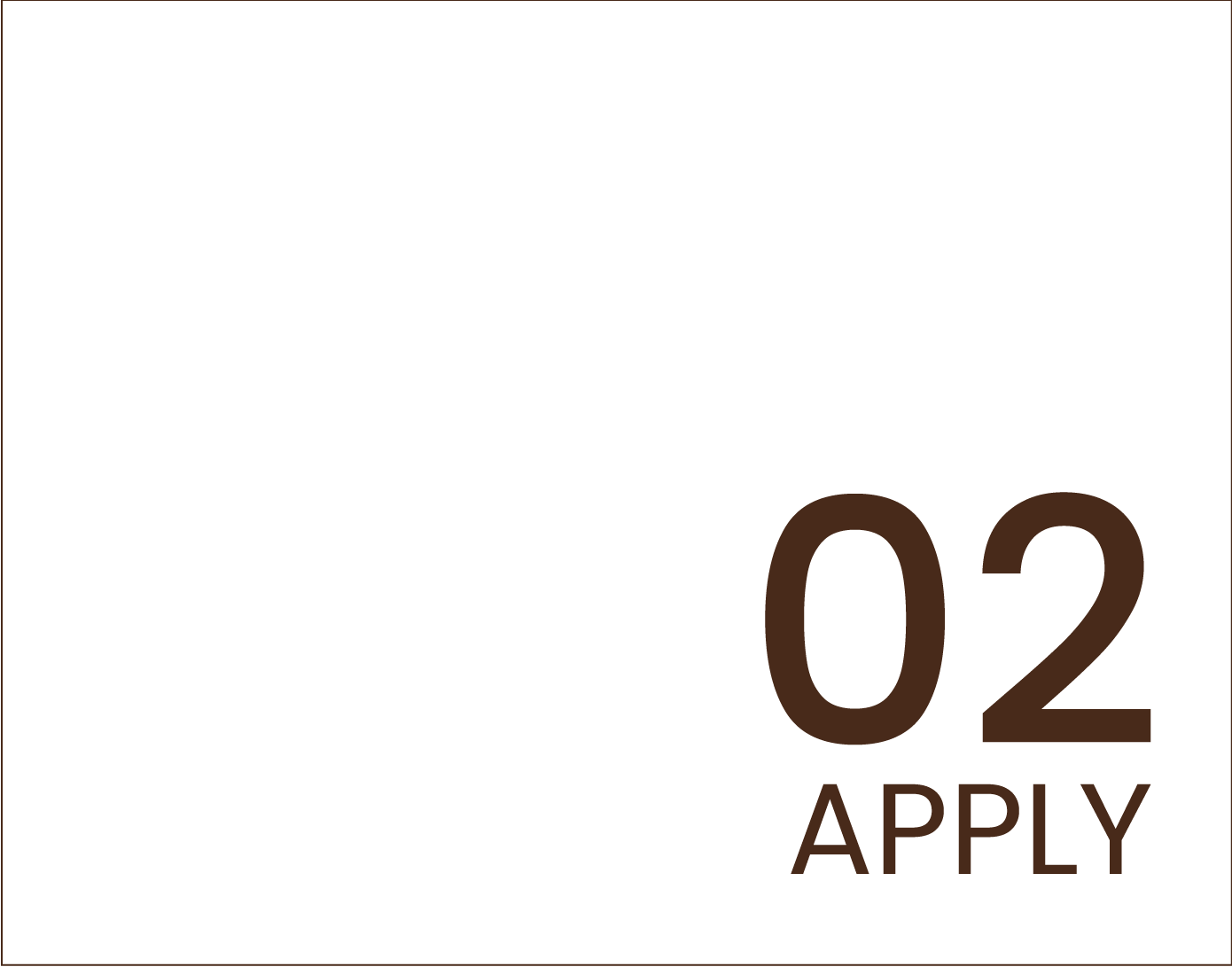 Step 02 - Apply